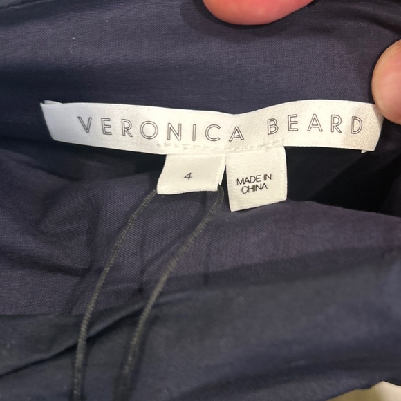 Veronica Beard Navy Midi Dress - Picture 4 of 8